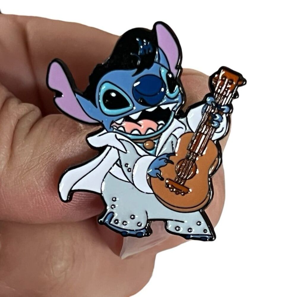Lilo and Stitch Elvis Stitch Enamel Pin